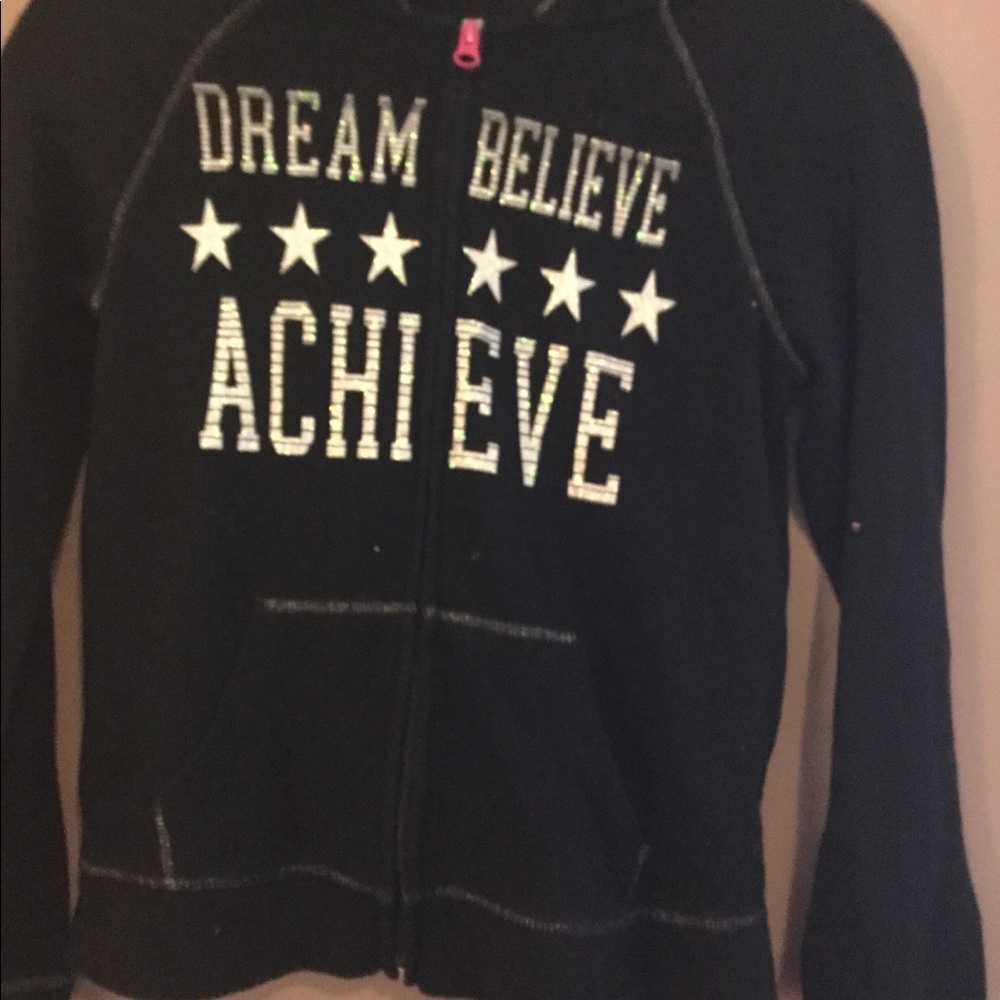 Dream believe achieve sweater
